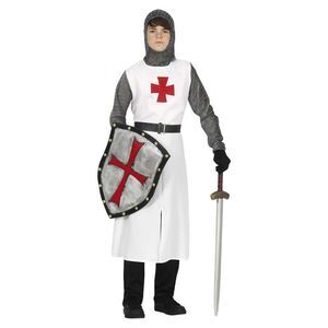Fiestas Guirca Boys Templar Knight Costume Set / White/Silver